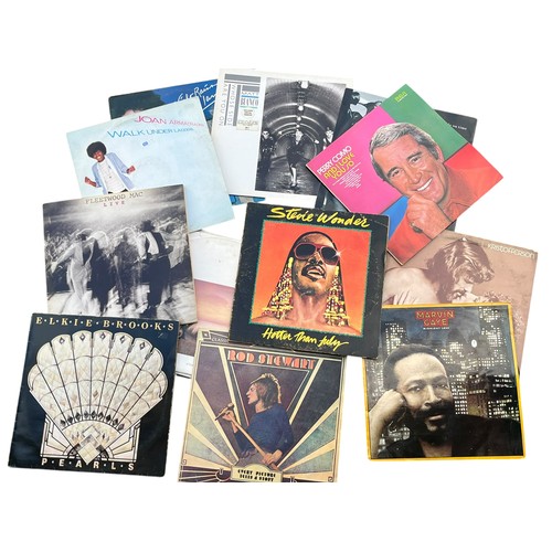 162 - A SELECTION OF LPs TO INCLUDE FLEETWOOD MAC , STEVIE WONDER ETC