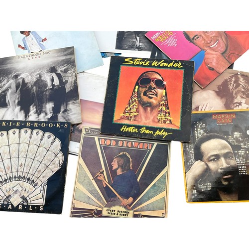 162 - A SELECTION OF LPs TO INCLUDE FLEETWOOD MAC , STEVIE WONDER ETC