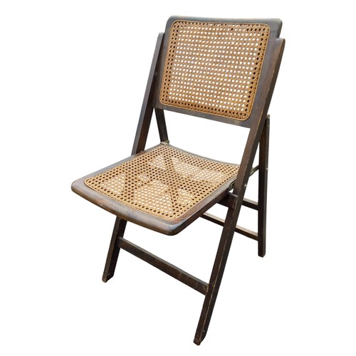 170 - A PAIR OF VINTAGE FOLDING BERGER CHAIRS