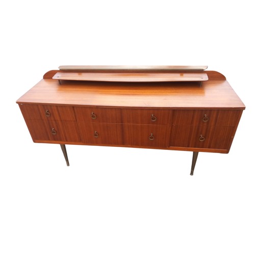 172 - A RETRO TEAK DRESSING TABLE