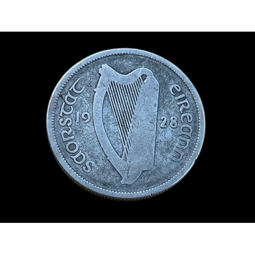 252 - A 1928 IRISH SILVER COIN