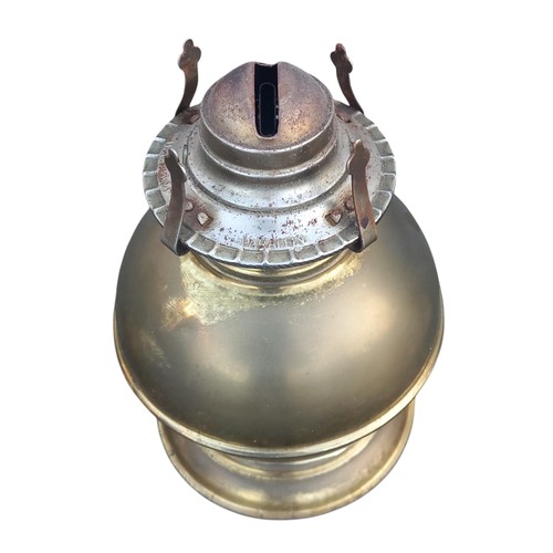 24 - BRASS OIL LAMP