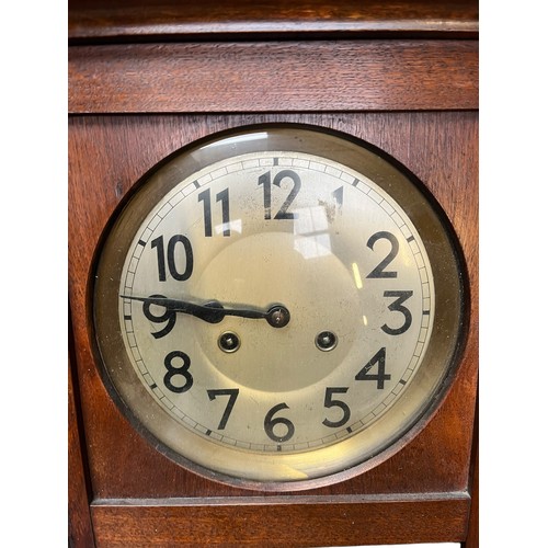 34 - A GERMAN WALL CLOCK