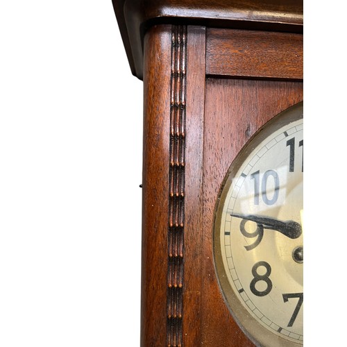 34 - A GERMAN WALL CLOCK