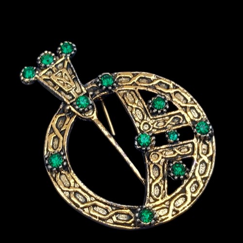 155 - 3 BOXED CELTIC BROOCH