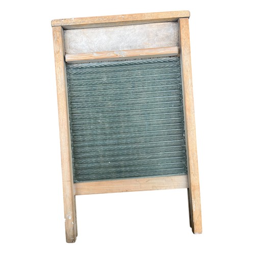 329 - A VINTAGE WASHBOARD