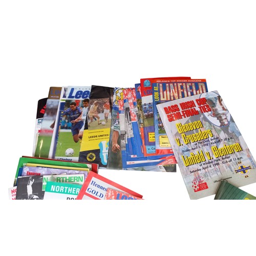 359 - A MIXED LOT OF FOOTBALL PROGRAMMES