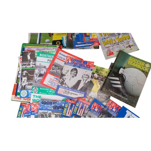 359 - A MIXED LOT OF FOOTBALL PROGRAMMES