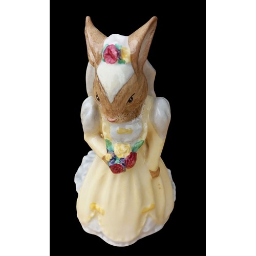 408A - A ROYAL DOULTON BUNNYKINS FIGURE BRIDE