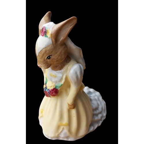 408A - A ROYAL DOULTON BUNNYKINS FIGURE BRIDE