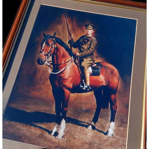 37 - 2 FRAMED MILITARY PRINTS