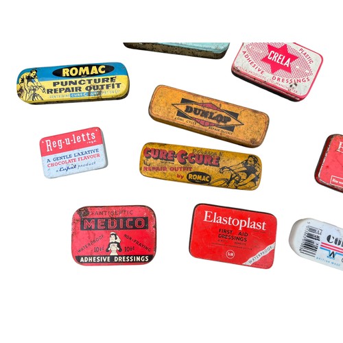 270 - A GOOD COLLECTION OF VINTAGE ADVERTISING TINS