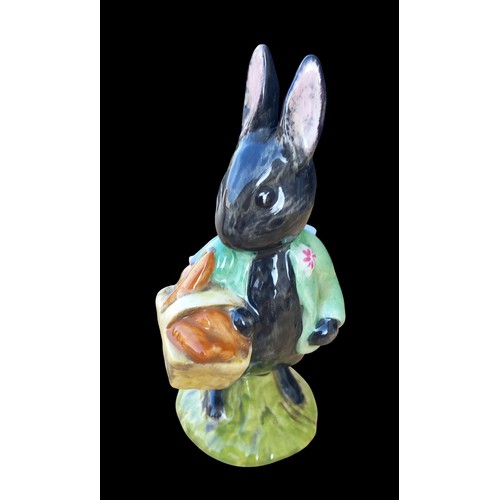 370 - ROYAL ALBERT BEATRIX POTTER LITTLE BLACK RABBIT FIGURINE 5