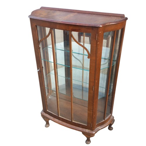 402 - A CHINA / DISPLAY CABINET 30X12X44