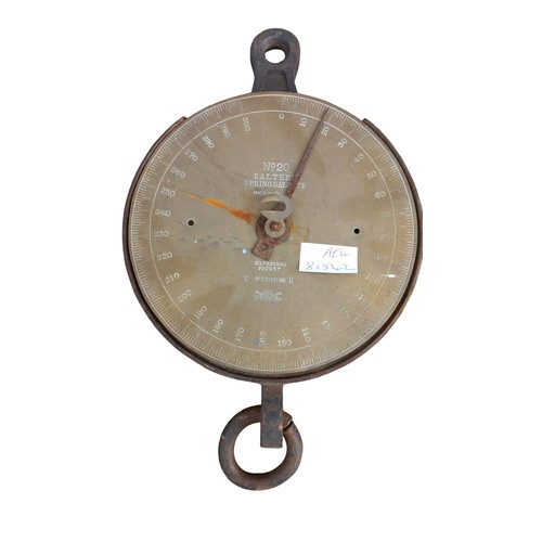 416 - A SET OF SALTERS SPRING BALANCE SCALES