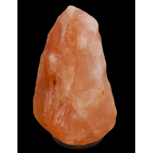 432 - A LARGE ROCK SALT LAMP APPROX 11