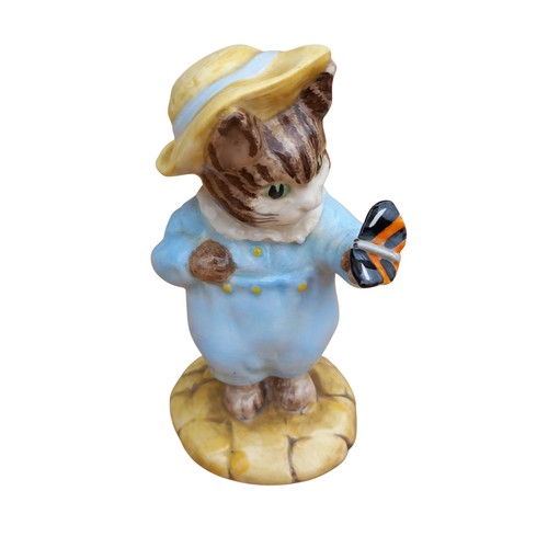 409 - ROYAL ALBERT BEATRIX POTTER TOM KITTEN AND BUTTERFLY