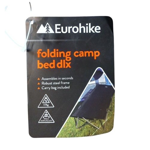 2 - NEW FOLDING CAMP BED