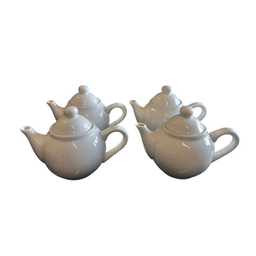 41 - 4 TEAPOTS FROM THE GALGORM HOTEL