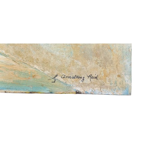 43 - AN OIL ON BOARD SIGNED G ARMSTRONG REID 20x24