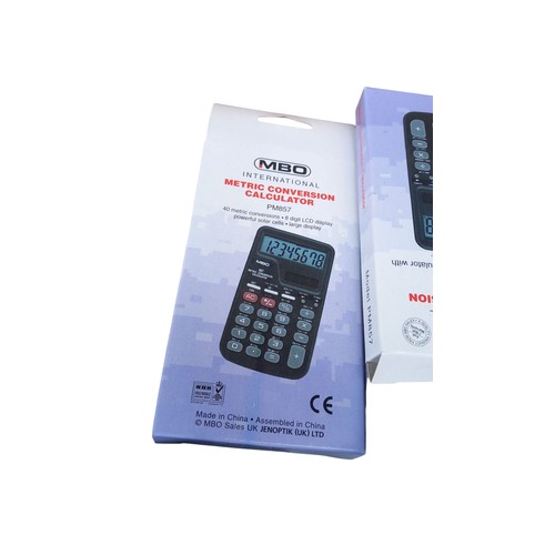 50 - A BOX OF NEW CALCULATORS