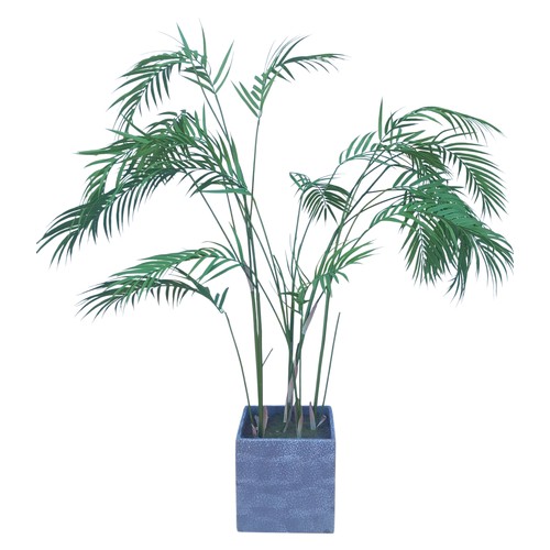 116 - A NEW ARTIFICAL PLANT IN A STONE EFFECT PLANTER 40