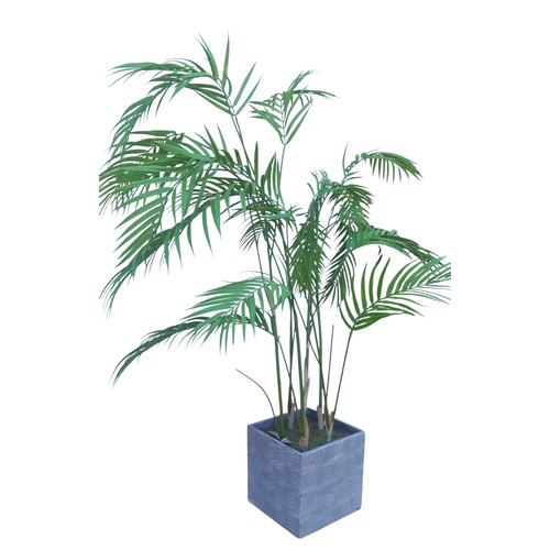 116 - A NEW ARTIFICAL PLANT IN A STONE EFFECT PLANTER 40
