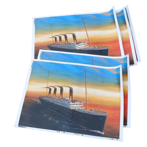 131 - A SET OF TITANIC POSTERS