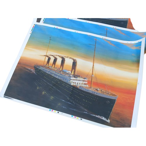 131 - A SET OF TITANIC POSTERS