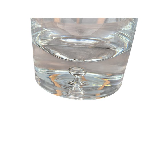 12 - A MODERN DESIGNER DECANTER 10.5