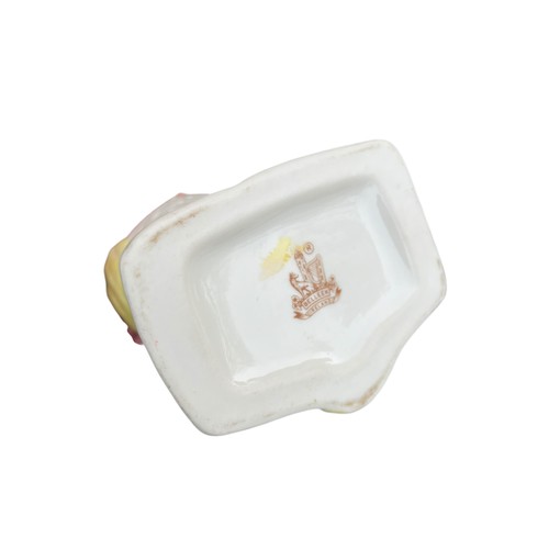 19 - A COLLECTABLE BELLEEK OWL VASE 8