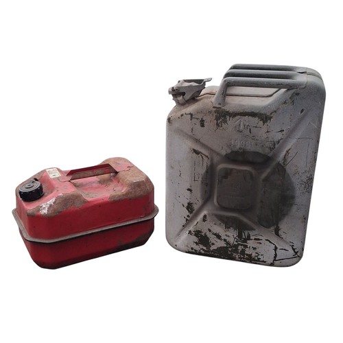 86 - A JERRY CAN AND A PETROL CAN