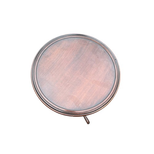 102 - A MAHOGANY WINE TABLE ON TRIPOD BASE 12