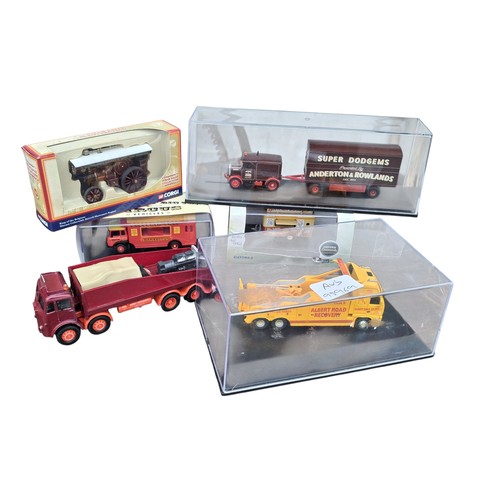 116 - A LOT OF 6 CORGI VECHILES