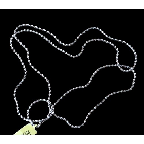 262A - FANCY LINK SILVER CHAIN