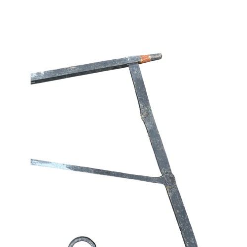 20A - AN ANTIQUE FIRE CROOK