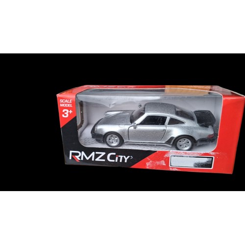 65 - 3 DIE CAST BOXED CARS PORSHE 918 SPYDER, PORSCHE 911, VOLKSWAGON GOLF GTI