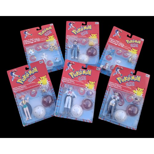 70 - A LOT OF 6 BOXED POKEMON FIGURINES