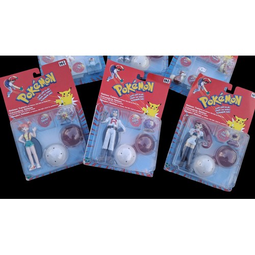 70 - A LOT OF 6 BOXED POKEMON FIGURINES