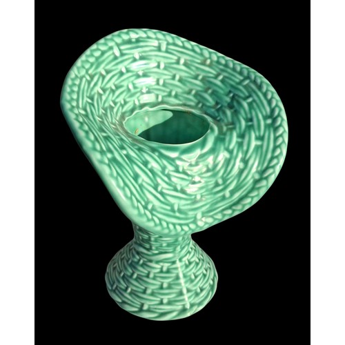 74 - A LARGE SHAPED SYLVAC VASE 10.5