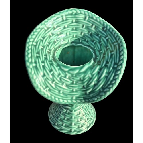 74 - A LARGE SHAPED SYLVAC VASE 10.5