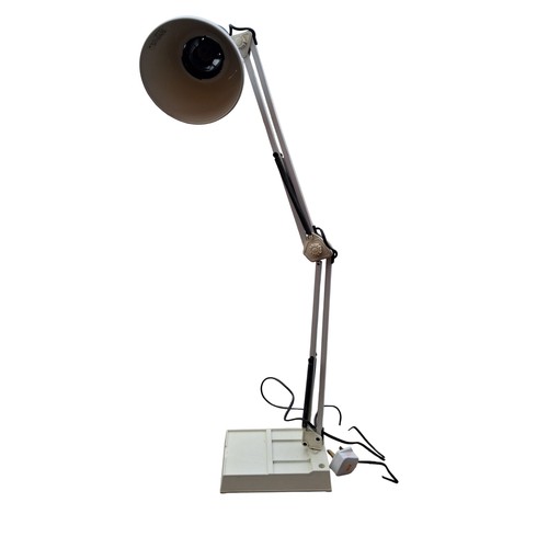 86 - A MID CENTRUY ANGLE POISED LAMP NICELY AGED