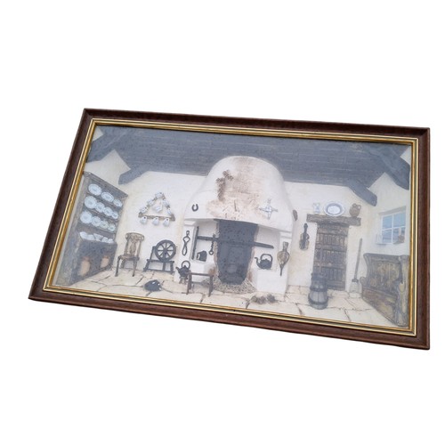 91 - 2 BOX PICTURE SCENE LORDS HOUSE AND COMMON HOUSE 14.5