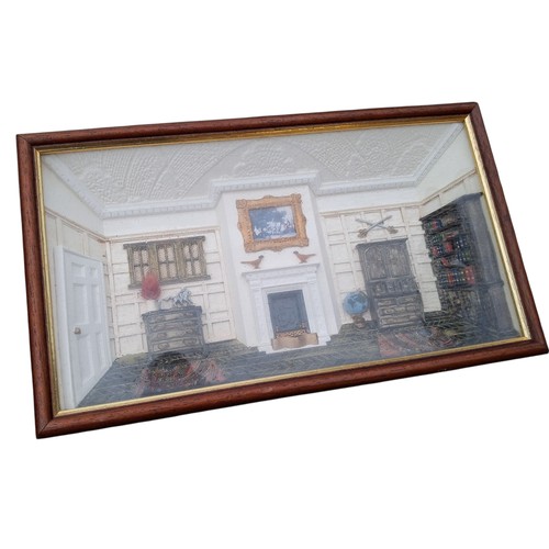 91 - 2 BOX PICTURE SCENE LORDS HOUSE AND COMMON HOUSE 14.5