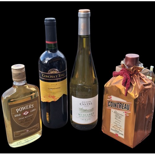 106 - 4 BOTTLES OF MIXED DRINK