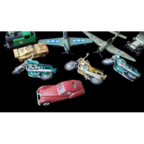 11 - MODEL MOTOR BIKES,CARS AND PLANES