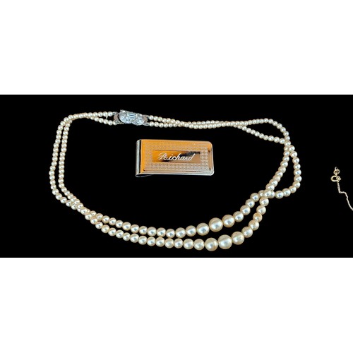307 - A MIXED LOT OF UNTESTED AND UNMARKED JEWELLERY