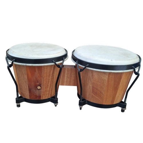 324 - A SET OF BONGO'S