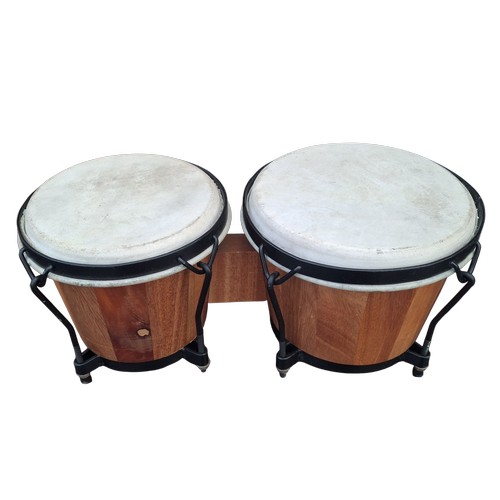 324 - A SET OF BONGO'S