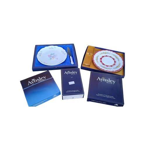 341 - A QUANTITY OF BOXED AYNSLEY